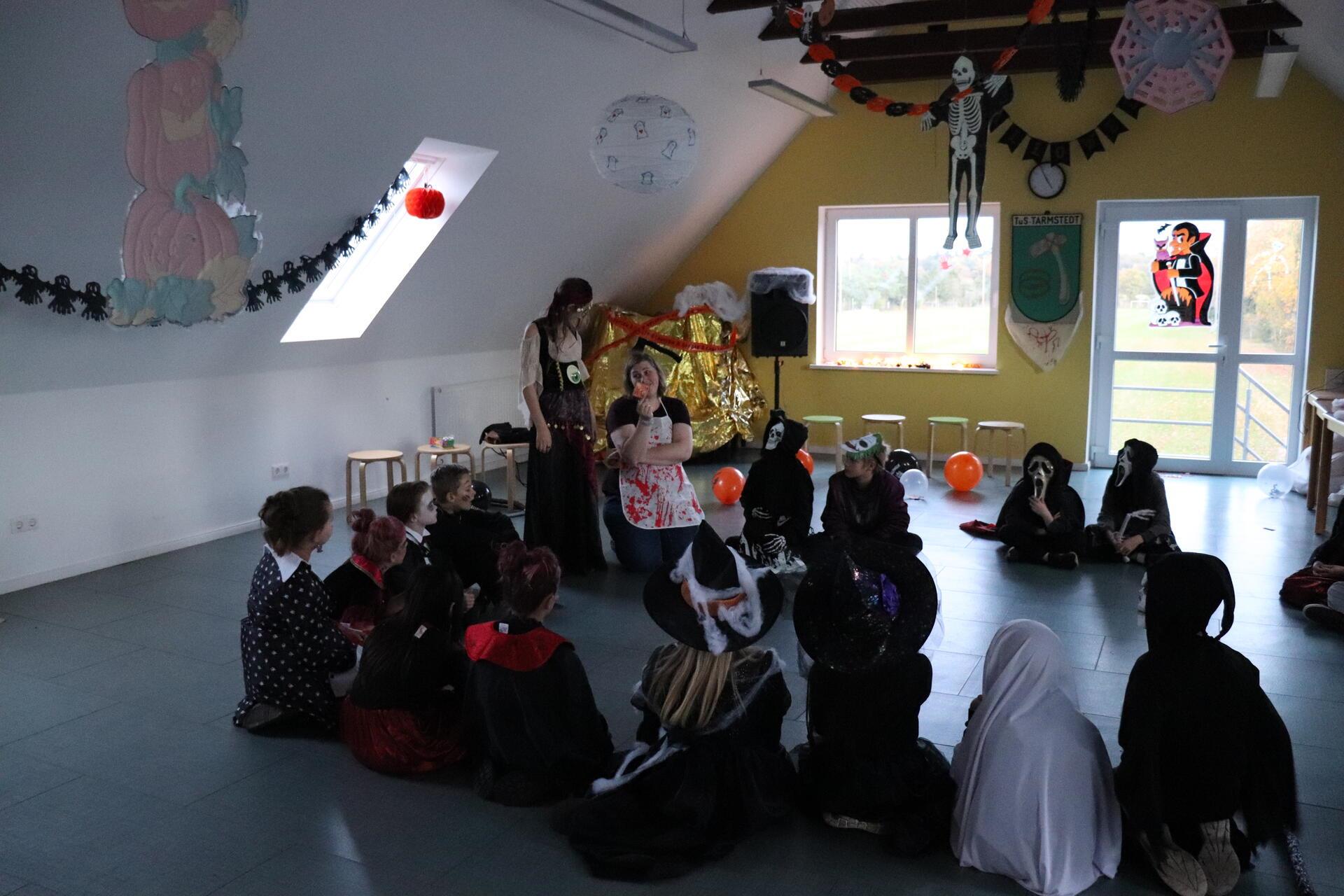 Ein wenig Grusel und doch jede Menge an Spaß und Freude: Der TuS Tarmstedt verwa...