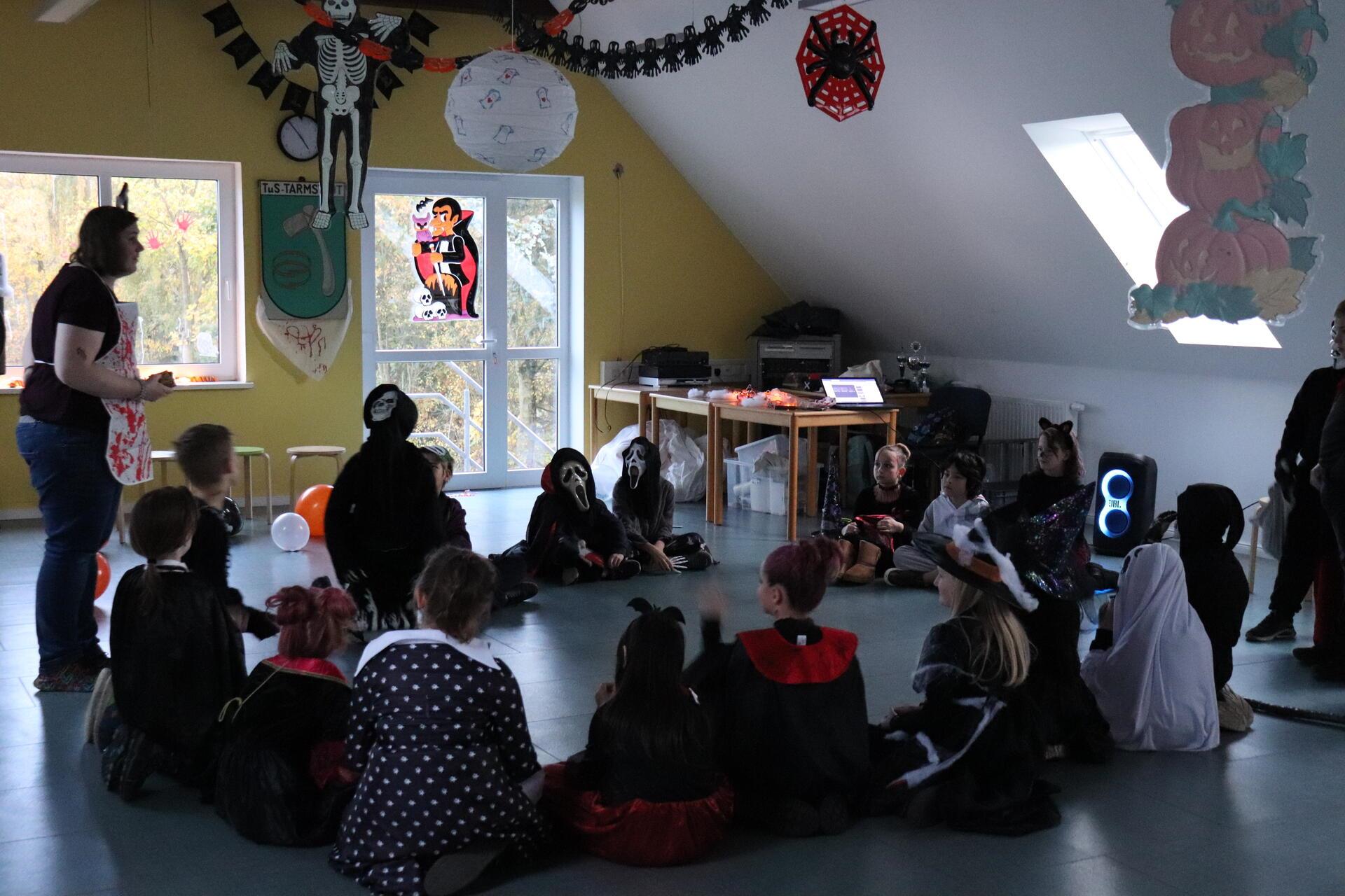 Ein wenig Grusel und doch jede Menge an Spaß und Freude: Der TuS Tarmstedt verwa...