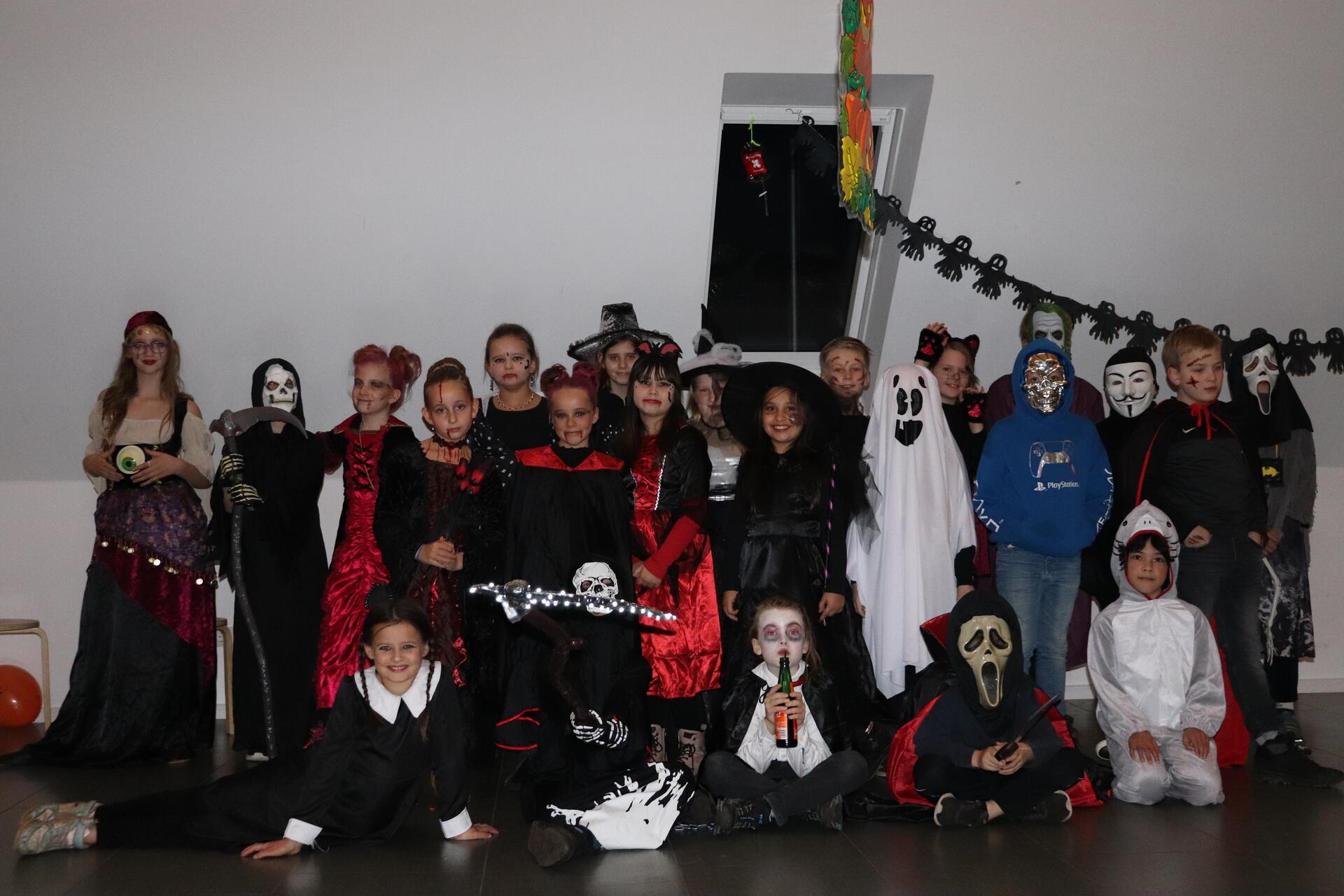 Ein wenig Grusel und doch jede Menge an Spaß und Freude: Der TuS Tarmstedt verwa...