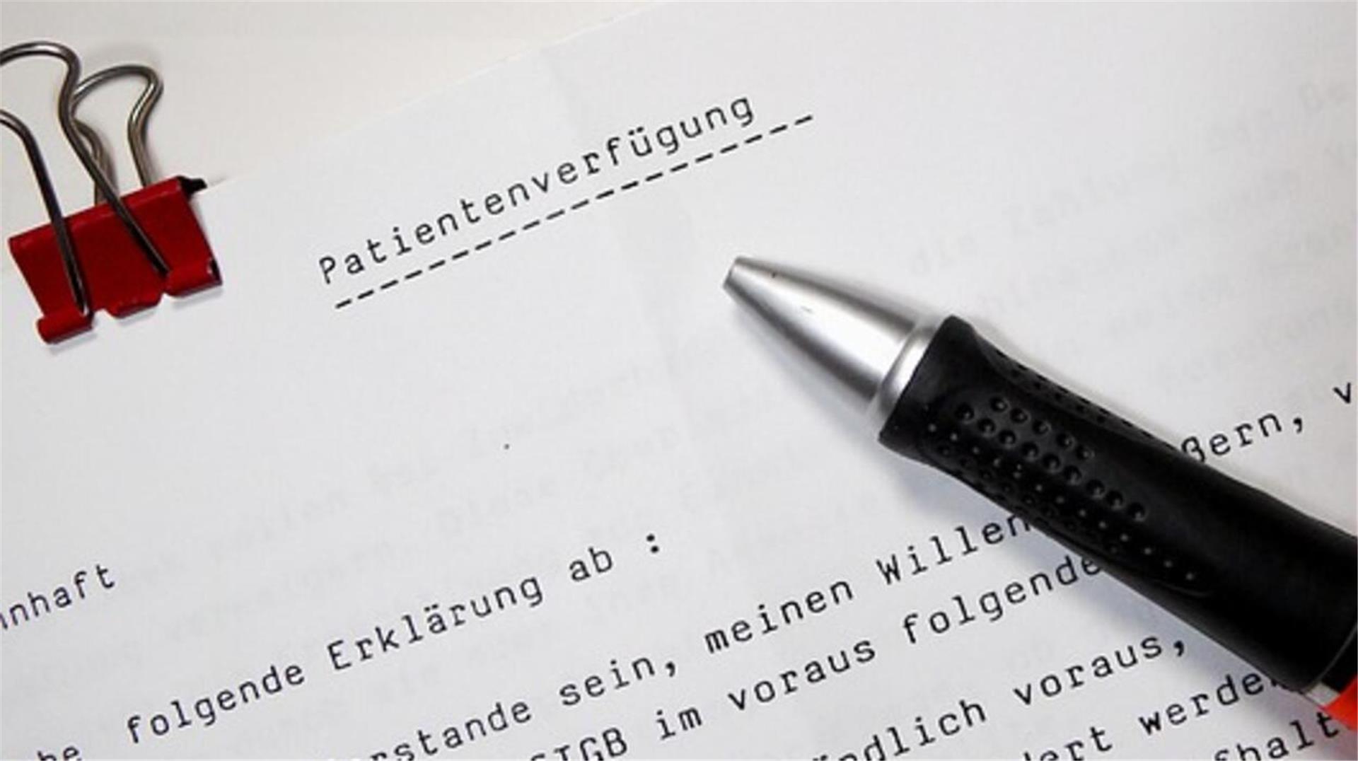 Einen Vortrag zu Themen wie Betreuung, Vorsorgevollmacht und Patientenverfügung findet am 11. März in Selsingen statt.