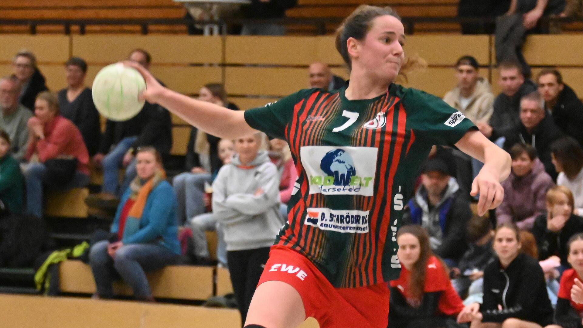 Erzielte drei der letzten fünf Bremervörder Tore: Vivien Kullik.
