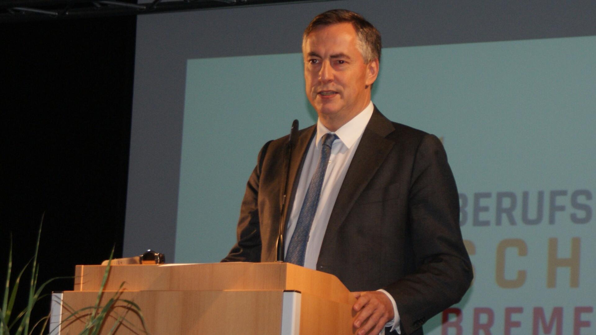 Europaabgeordneter David McAllister hielt die Festansprache. 