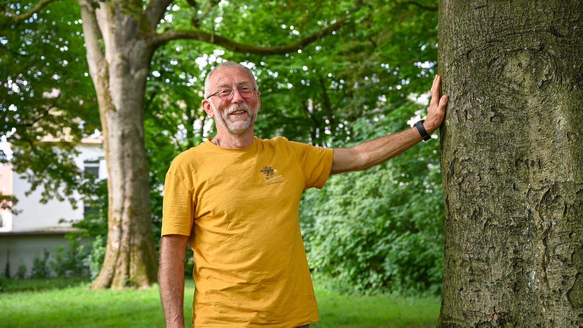 Frank Krein ist der Sprecher des Naturschutzbeirates und setzt sich für Naturdenkmäler ein.