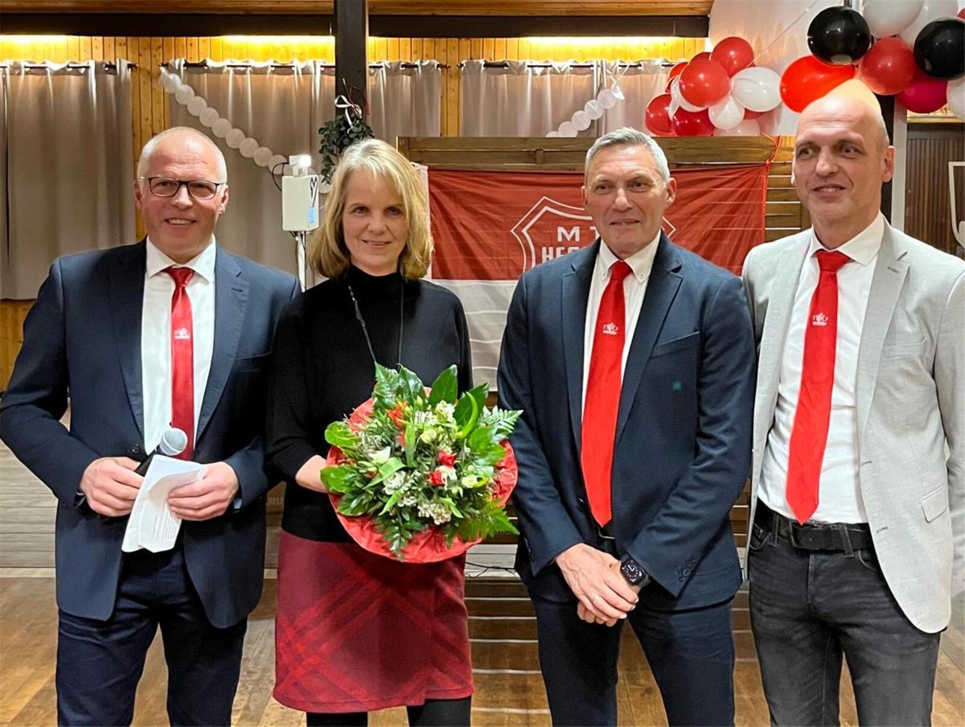 Für ihr Engagement wurde Sonja Peper als Sportlerin des Jahres geehrt. 