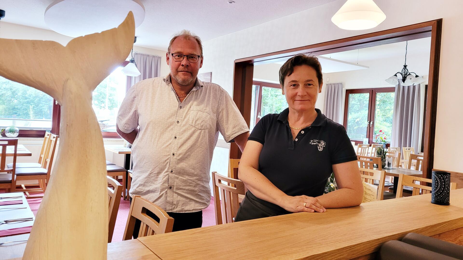 Gastronomen aus Leidenschaft: Katrin und Jörg Eymers vom gleichnamigen Nordseehotel in Spieka-Neufeld.