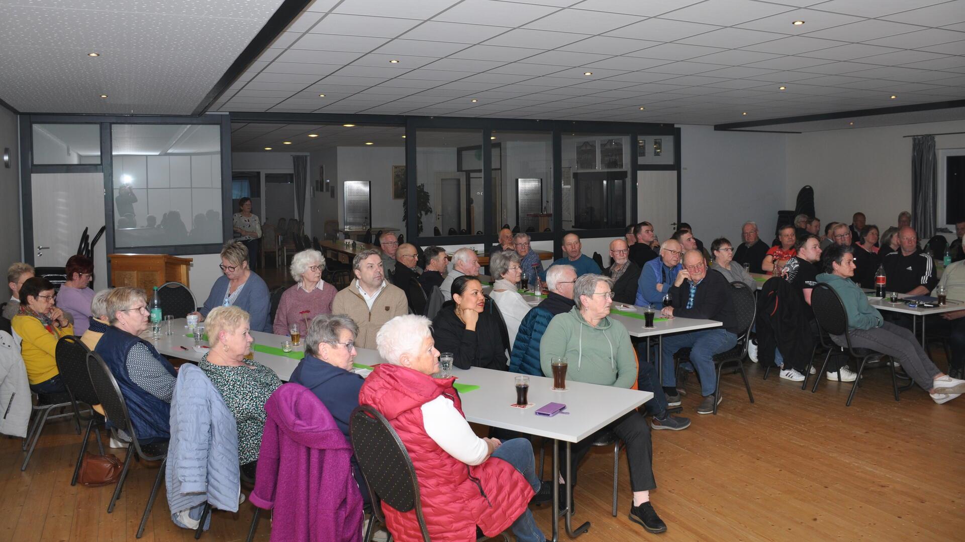 Große Resonanz für die jüngste Einwohnerversammlung in Findorf.