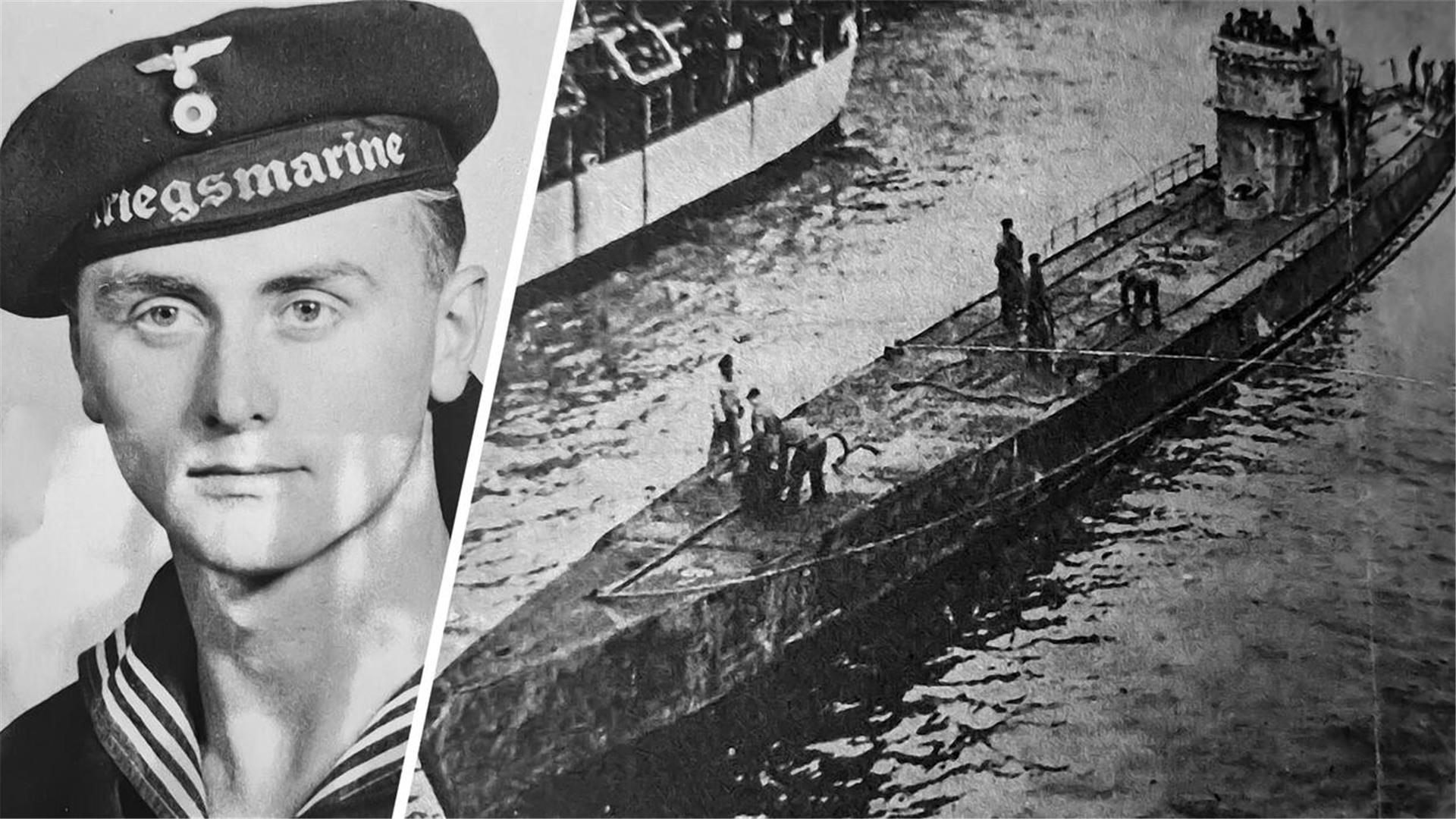 Hans Alfred Szuldrzynski aus Bremerhaven-Lehe war bei Kriegsende 21 Jahre alt, als er in Kriegsgefangenschaft. Zuvor war er zwei Jahre lang Funker auf U-532 und fuhr dabei bis nach Japan. 