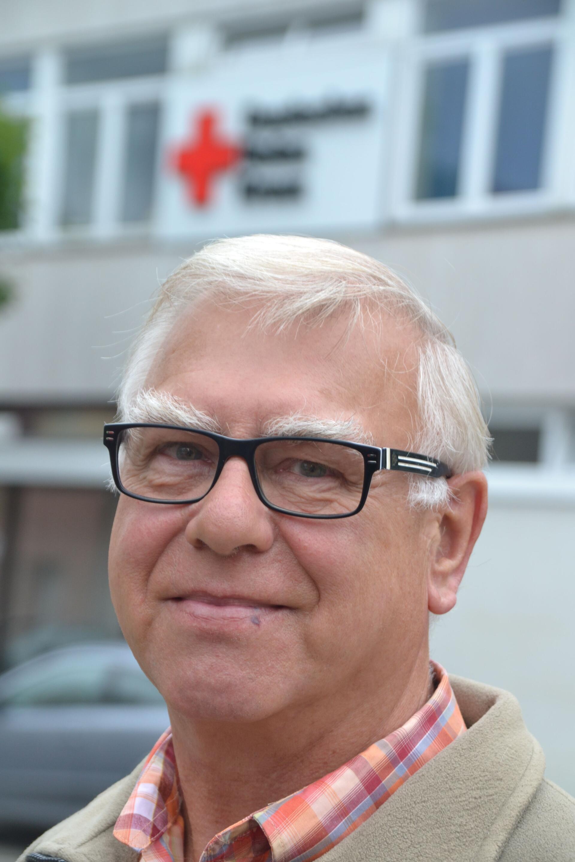 Heinz Wöltjen, DRK-Ortsverein Klenkendorfer Mühle.