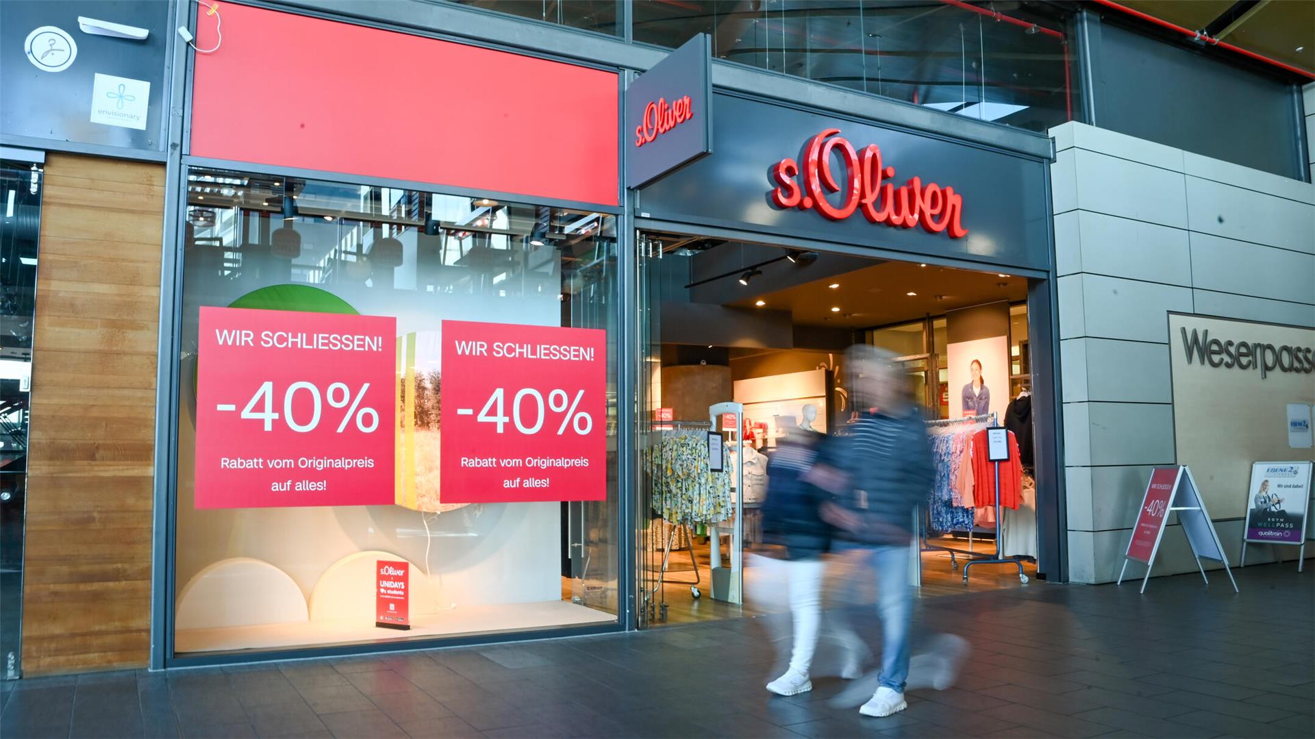 Im Columbus-Center schließt mit S.Oliver wieder ein Einzelhändler.