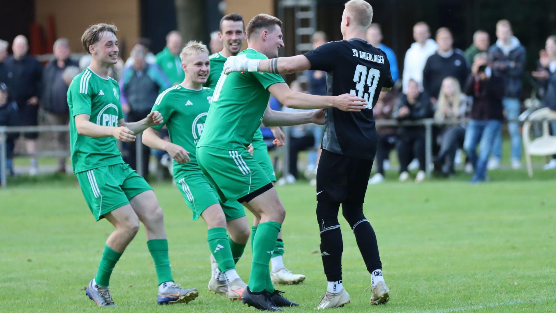 Im Pokal brauchte der SV Anderlingen ein Elfmeterschießen, um zu Hause den Bremervörder SC aus dem Wettbewerb zu werfen.