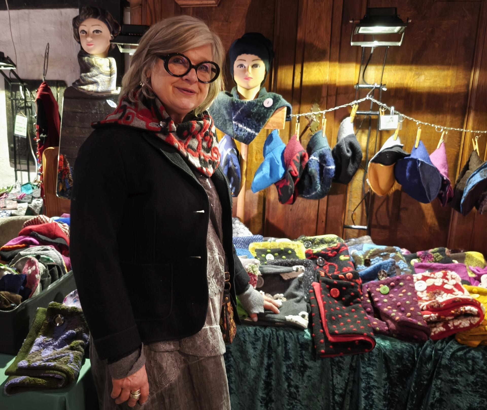 Impressionen vom Herbst- und Weihnachtsmarkt am Wochenende im Marschenhaus. Die ...