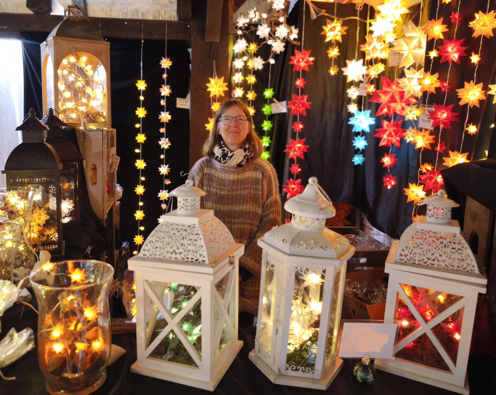 Impressionen vom Herbst- und Weihnachtsmarkt am Wochenende im Marschenhaus. Die ...