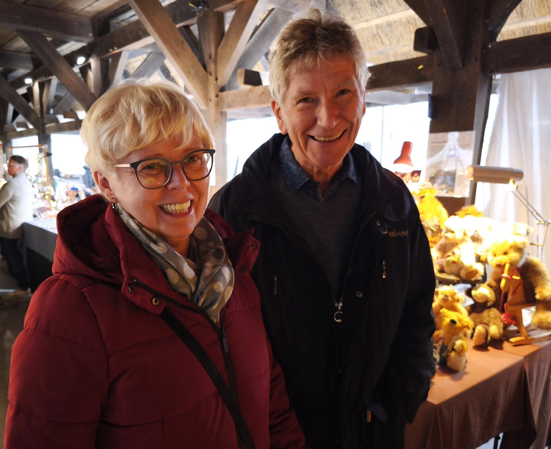 Impressionen vom Herbst- und Weihnachtsmarkt am Wochenende im Marschenhaus. Die ...