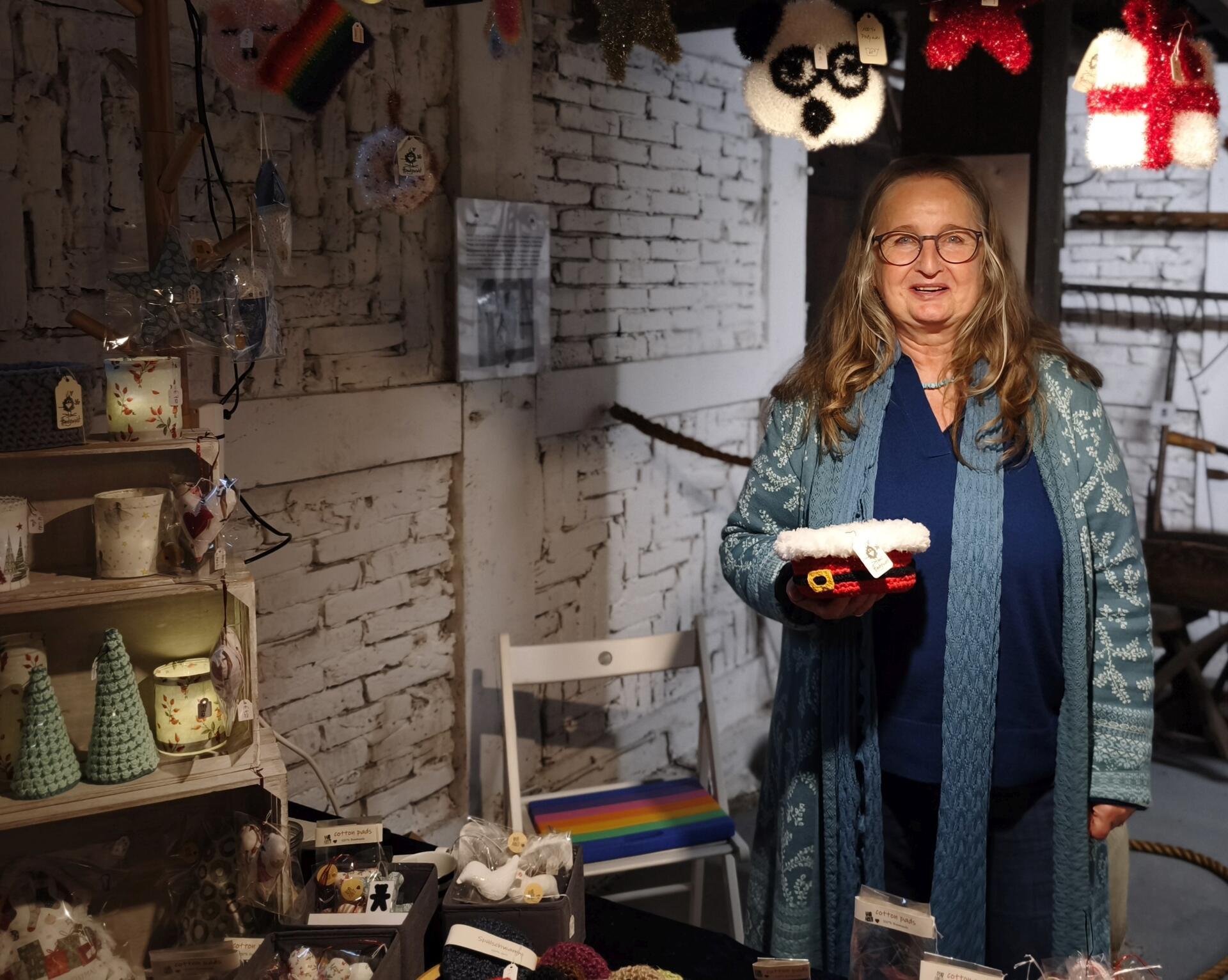 Impressionen vom Herbst- und Weihnachtsmarkt am Wochenende im Marschenhaus. Die ...