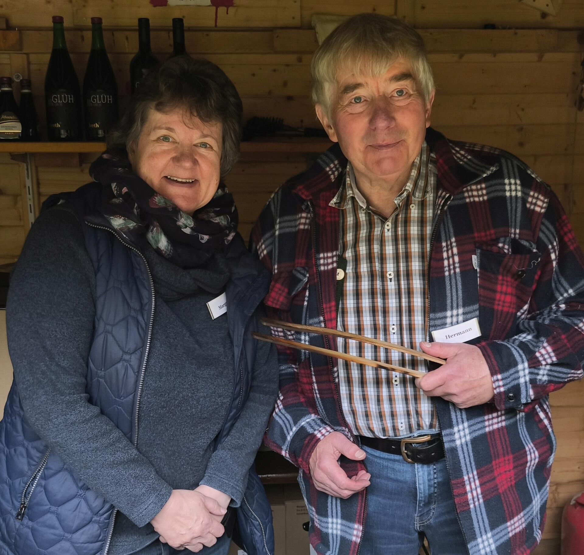 Impressionen vom Herbst- und Weihnachtsmarkt am Wochenende im Marschenhaus. Die ...