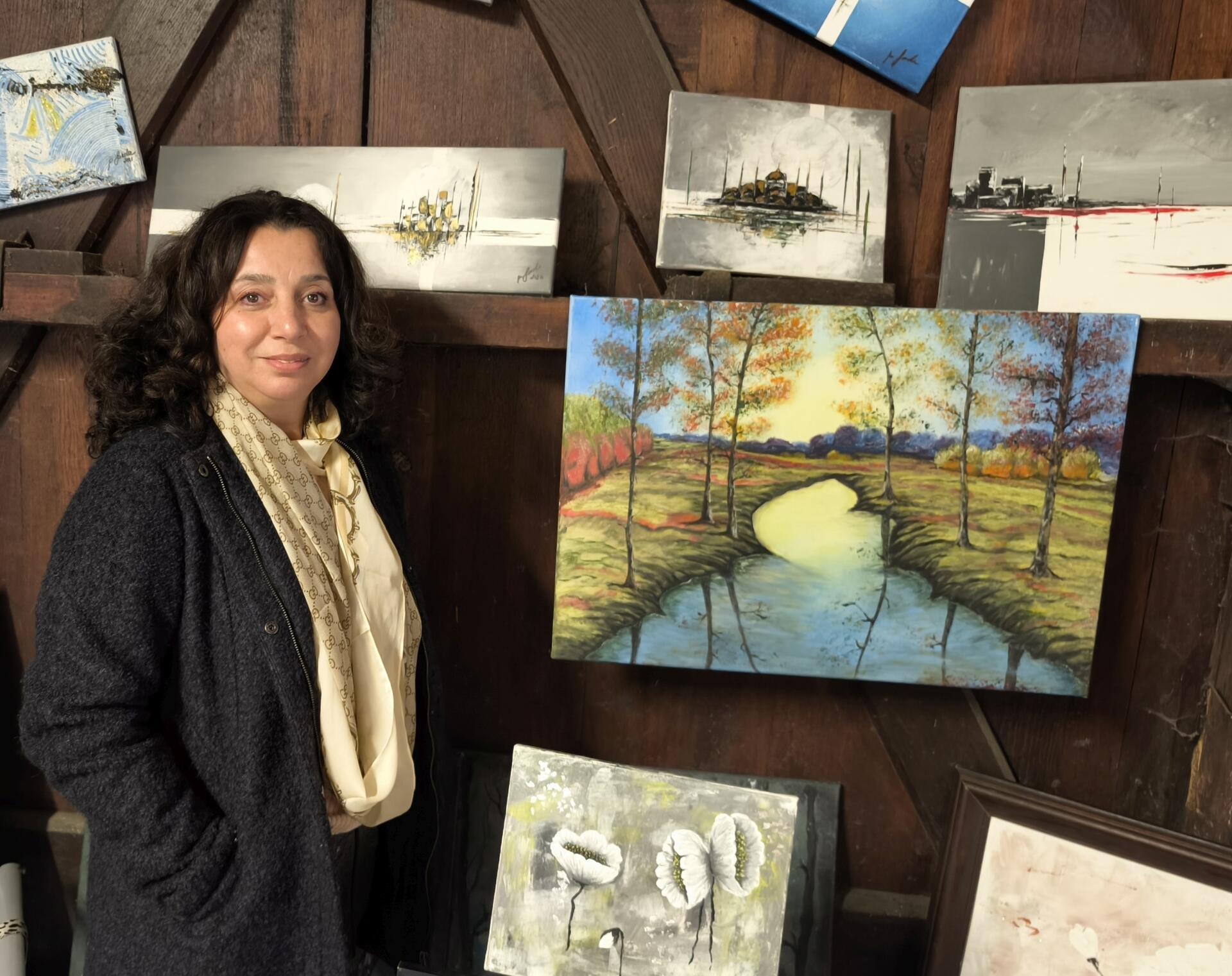 Impressionen vom Herbst- und Weihnachtsmarkt am Wochenende im Marschenhaus. Die ...