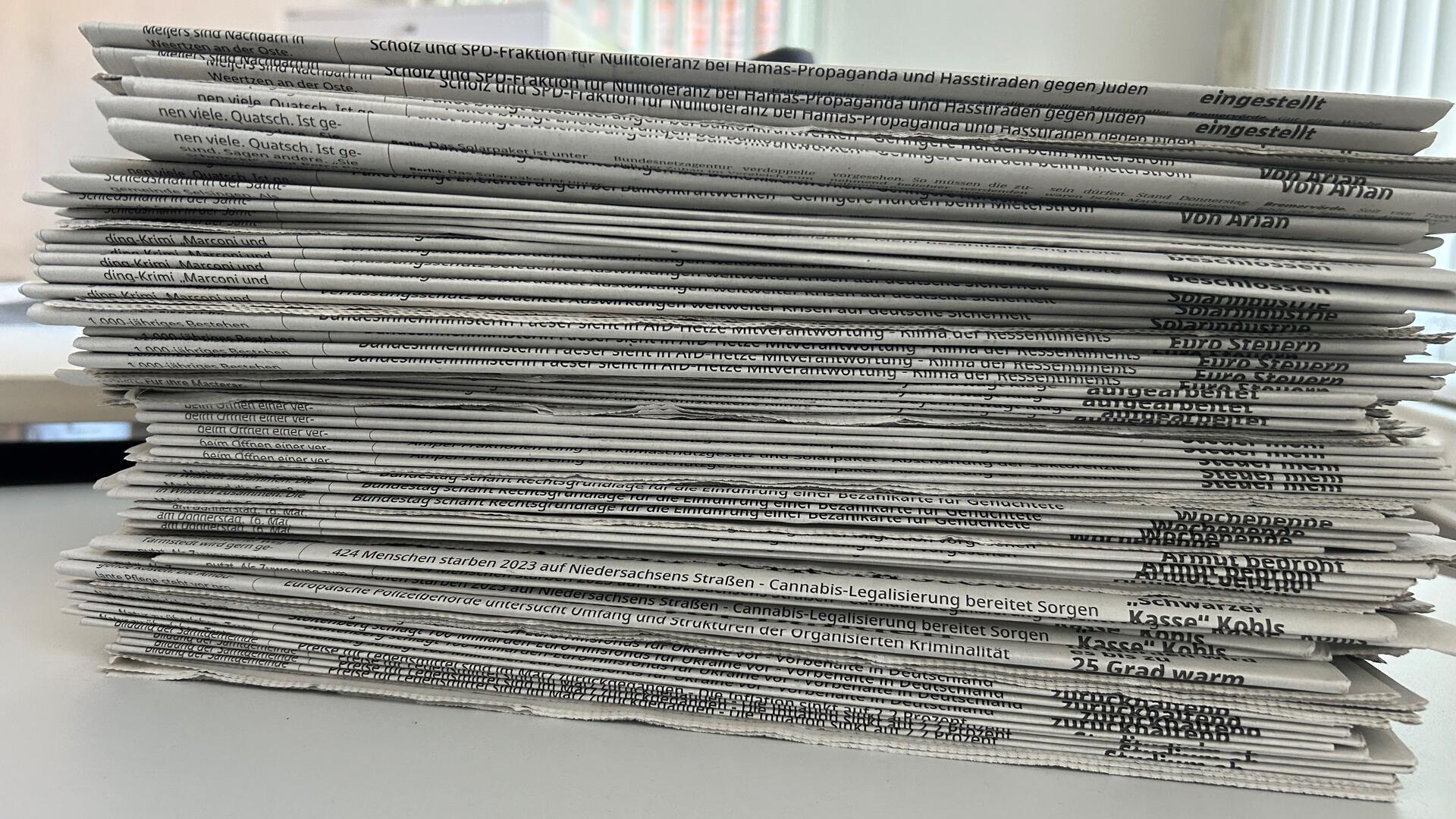 In Hepstedt wird an diesem Samstag wieder Altpapier eingesammelt.