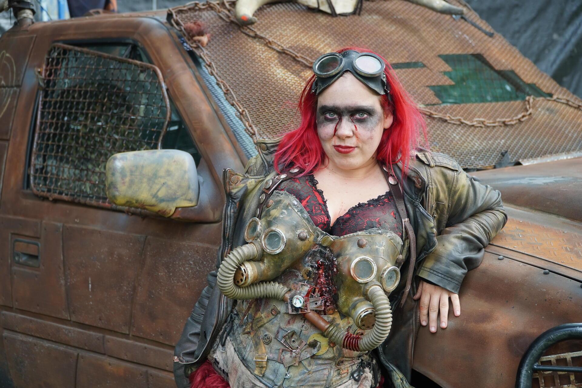 Jenny aus Hannover gehört zu den Dustridern, eine Fangruppe rund um Megabosch