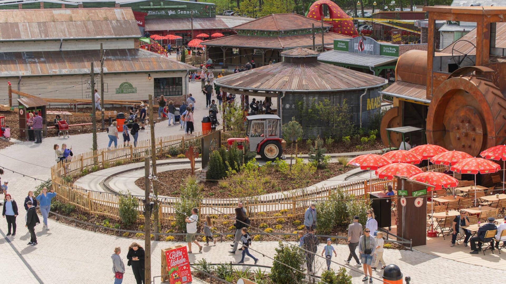 Karls Erlebnis-Dorf in Loxstedt. Der Freizeitpark hat am Donnerstag eröffnet.