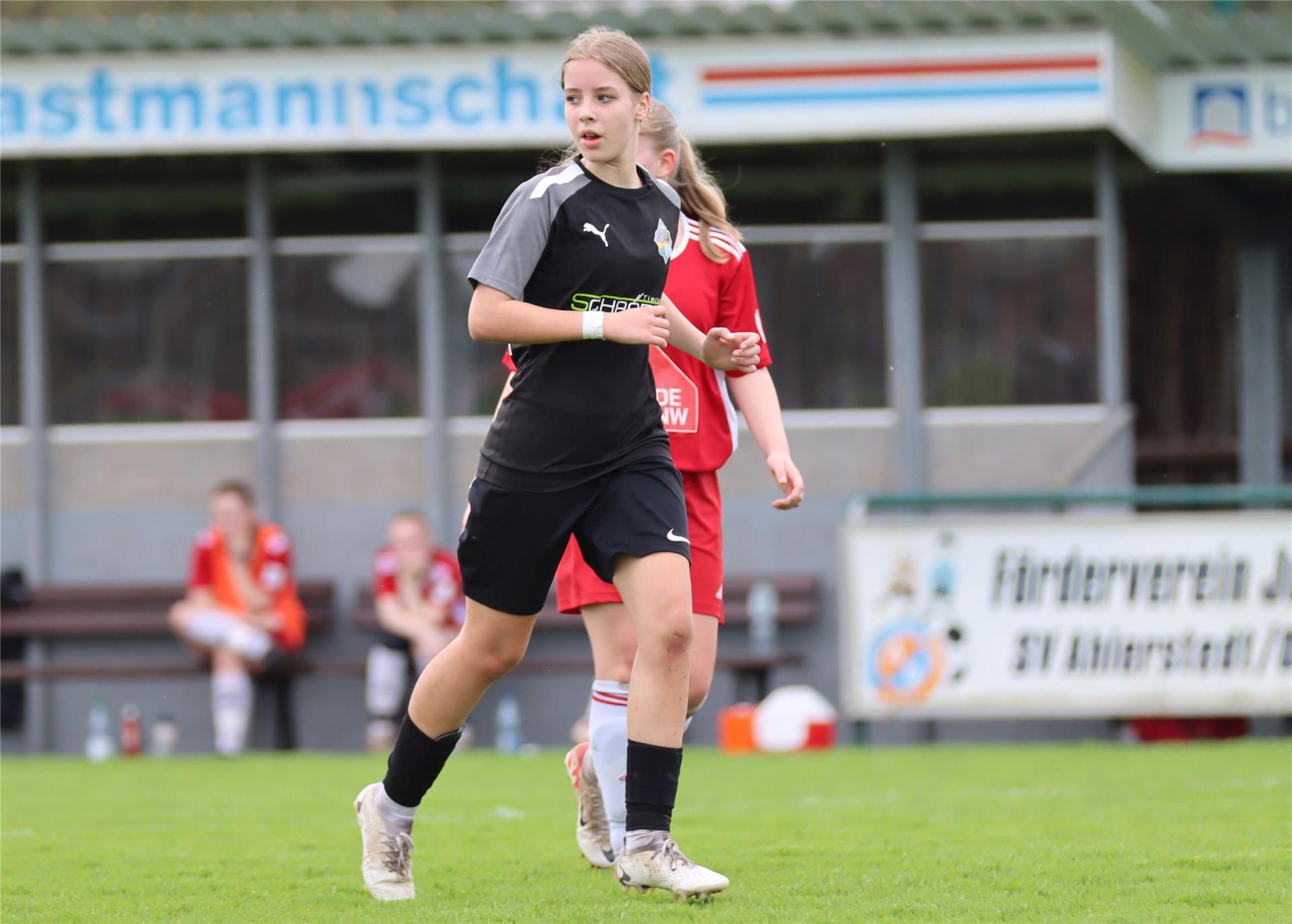 Kaya Schmetgens erzielte in Büppel den Ehrentreffer für die B-Juniorinnen des JFV A/O/B/H/Heeslingen.