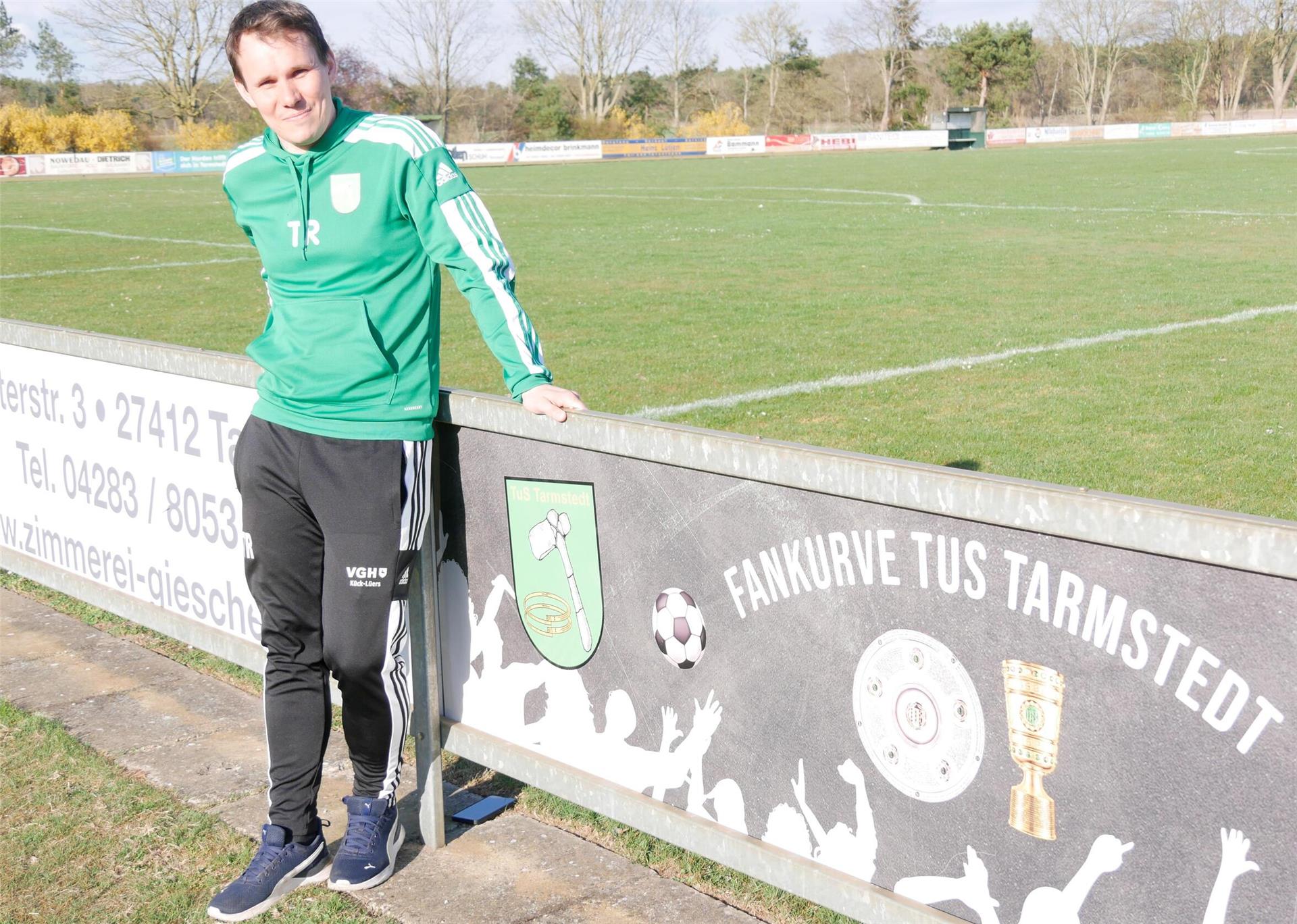 Kevin Müller wurde zum Sportler des Jahres beim TuS Tarmstedt gewählt. Eine große Ehre, findet der 32-jährige Fußballer.