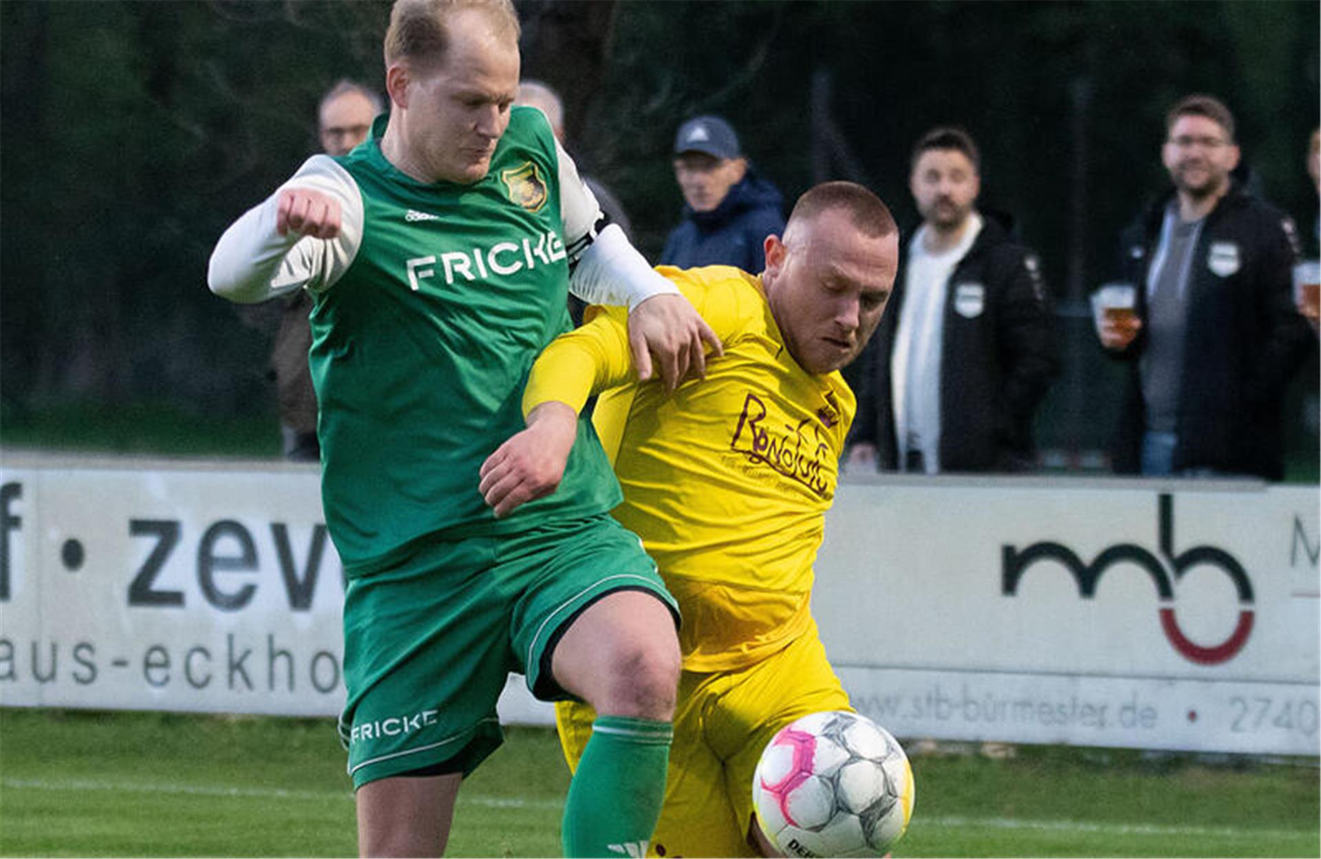 Kevin Rehling erzielte gegen Oldenburg das Tor des Tages zum 1:0-Sieg für Heeslingen im letzten Spiel der Oberliga-Saison.