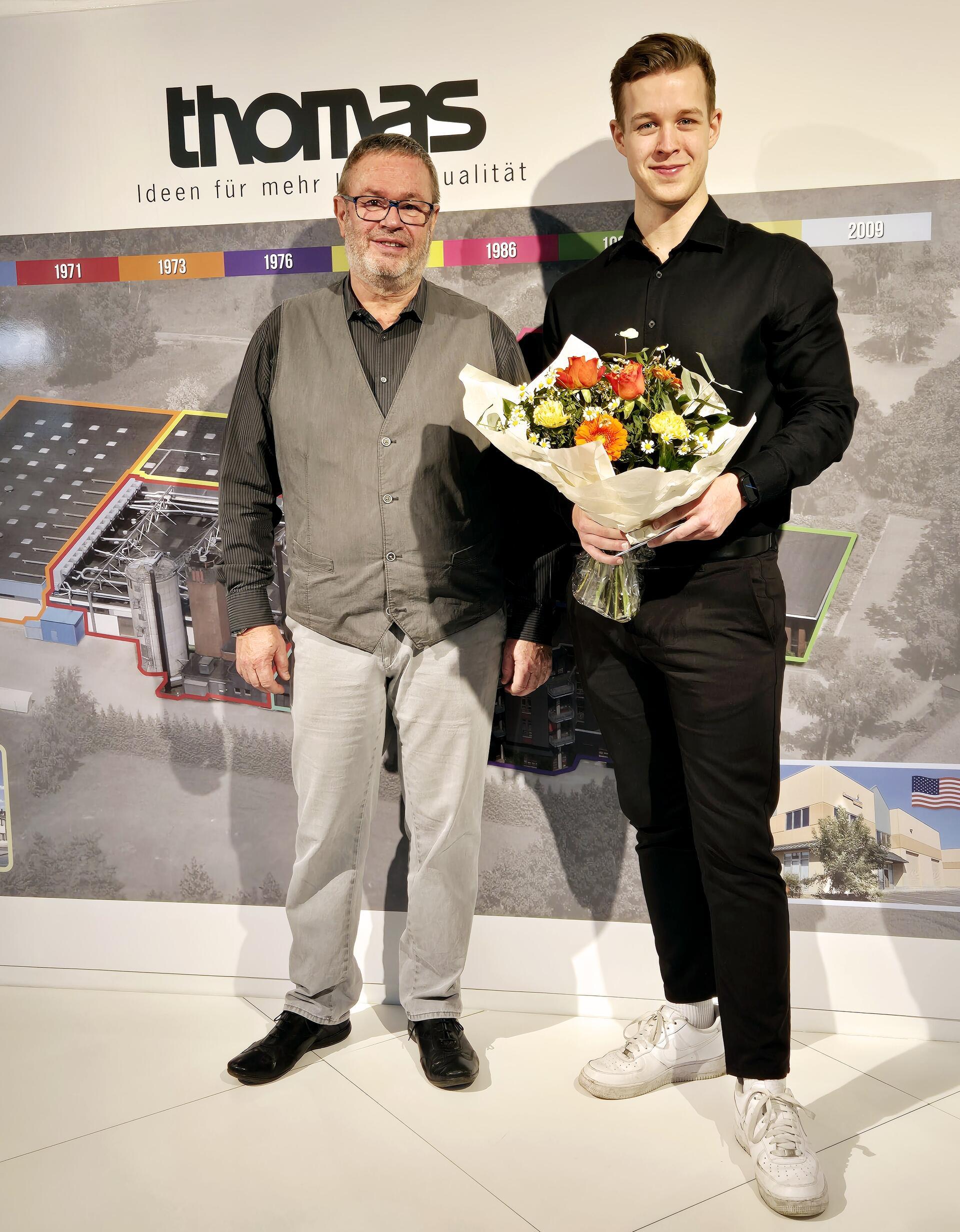 Kim Meyn (rechts) und Botho Grimmer.