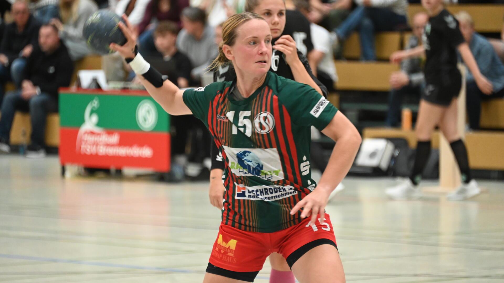 Lara Schlizio agierte als Spielmacherin und Torschützin; viermal auch per Siebenmeter.