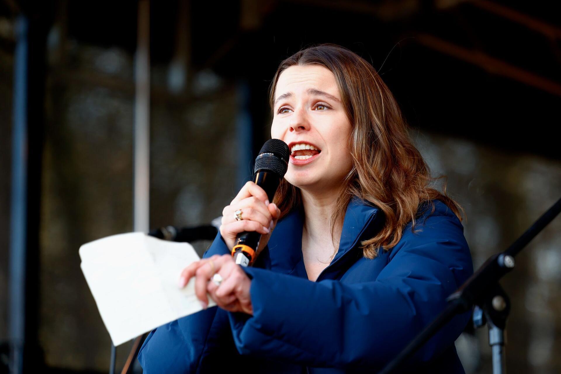 Luisa Neubauer wird am Samstag mit einer Lesung auftreten.