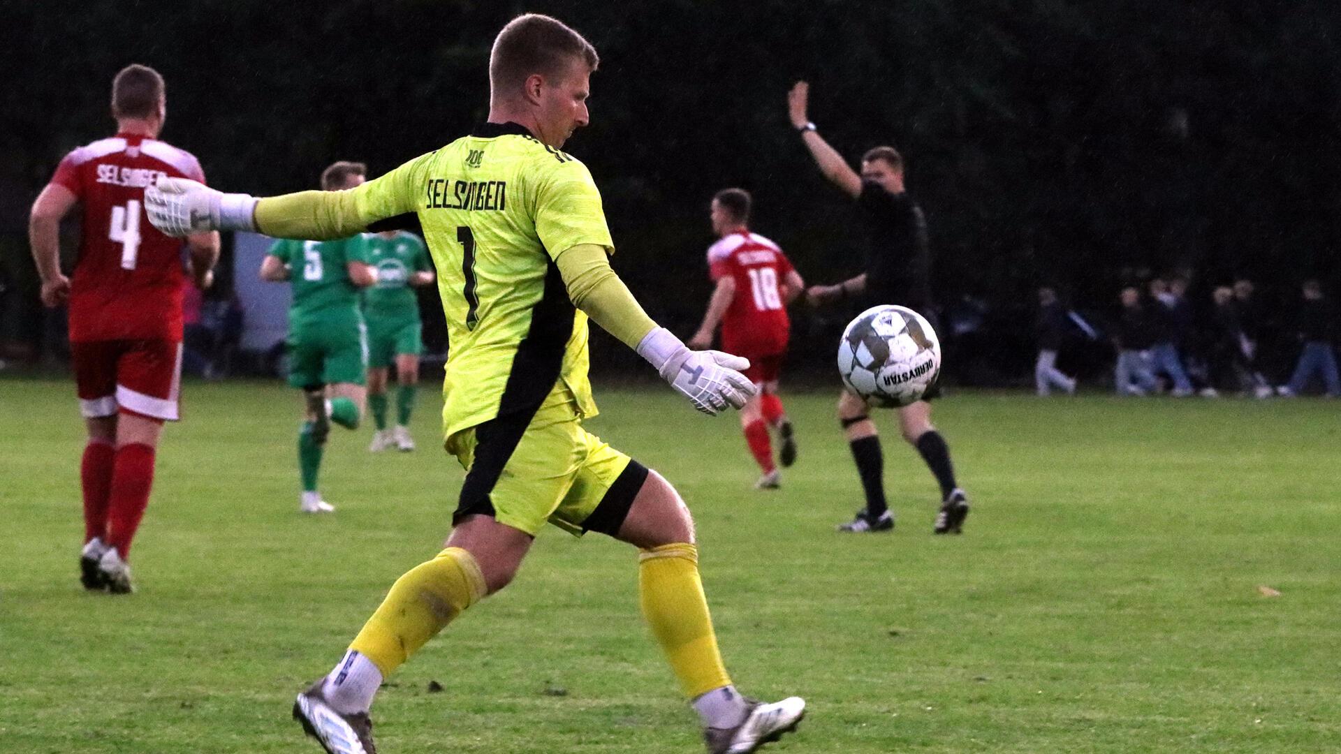 MTSV-Keeper Patrick Ehlers stand in Halbzeit zwei wiederholt im Brennpunkt.