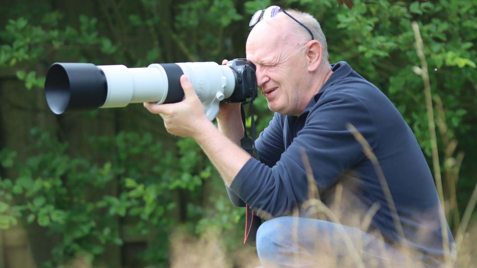 Manfred Gilde: Der Mann mit dem scharfen Blick für tolle Fotos.
