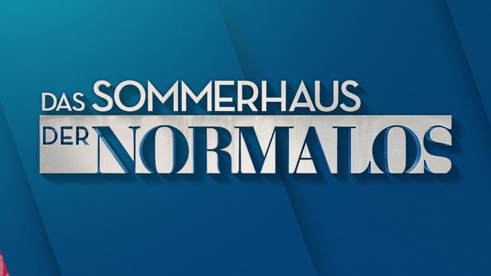 Das Sommerhaus der Normalos Logo..+++ Die Verwendung des sendungsbezogenen Materials ist nur mit dem Hinweis und Verlinkung auf RTL+ gestattet. +++