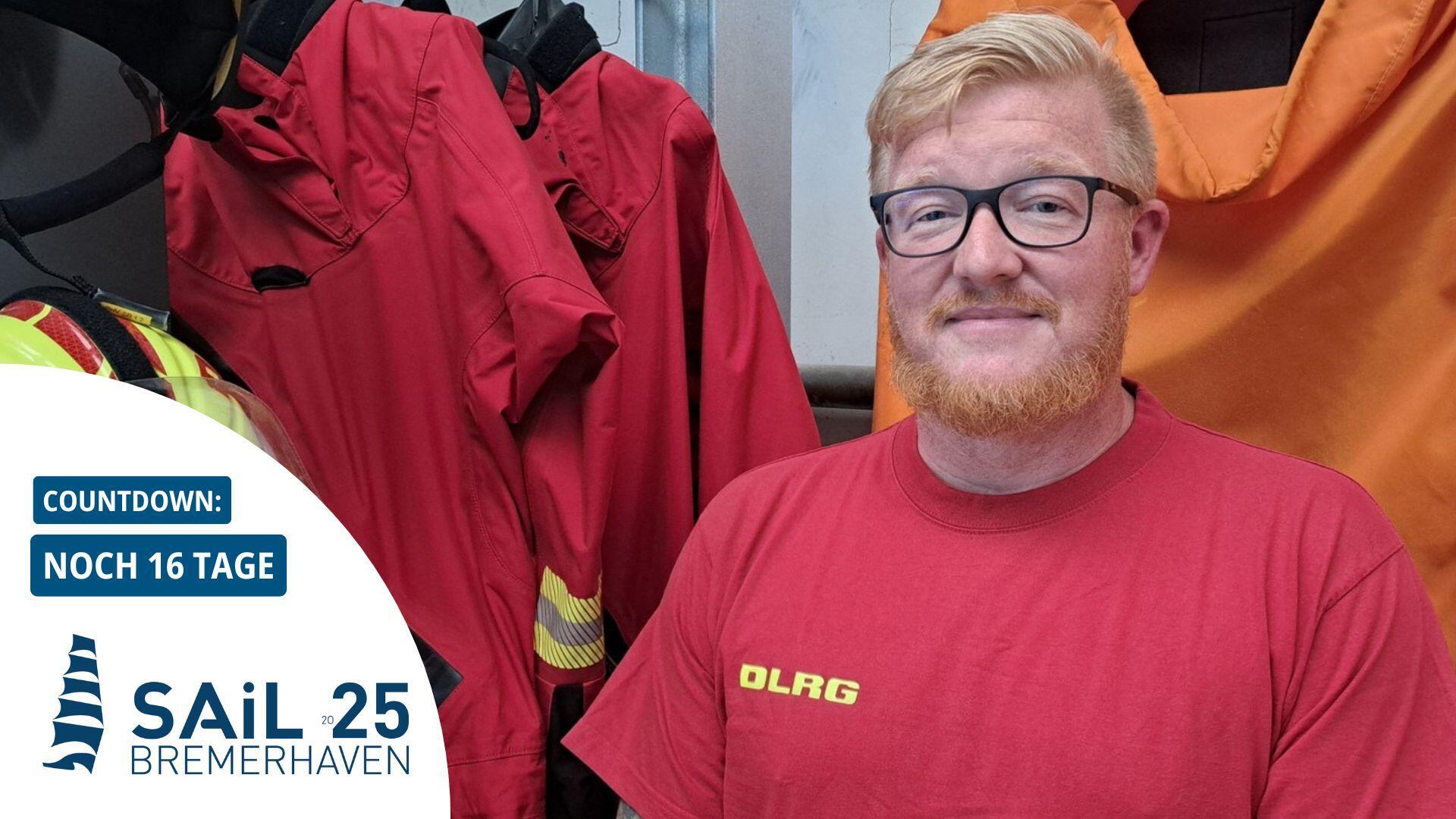 Marc Siliax ist DLRG-Bezirksleiter in Bremerhaven