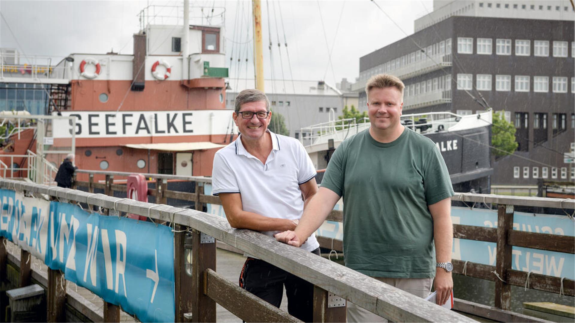 Matthias Templin und Tobias Metzner. 