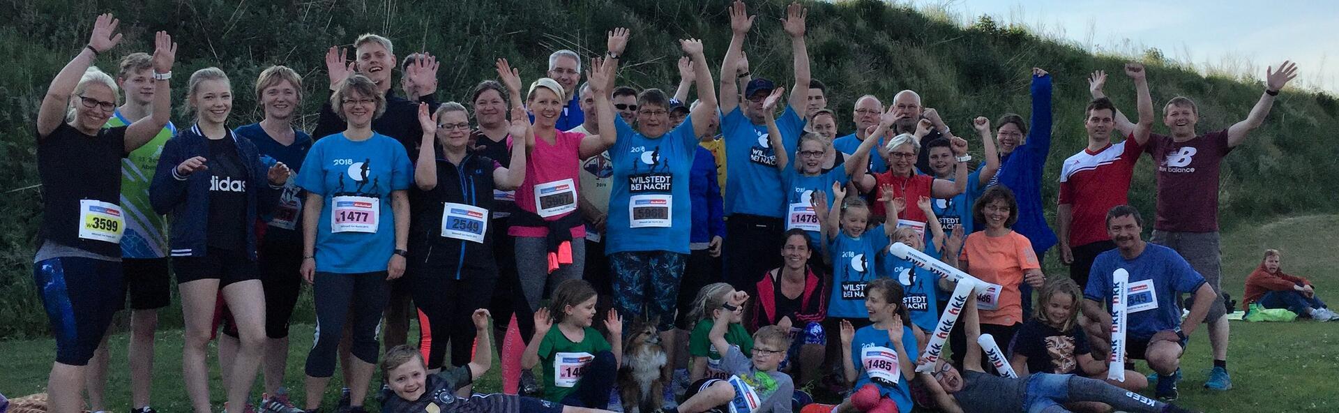 Starter beim "Wilstedt bei Nacht"-Lauf
