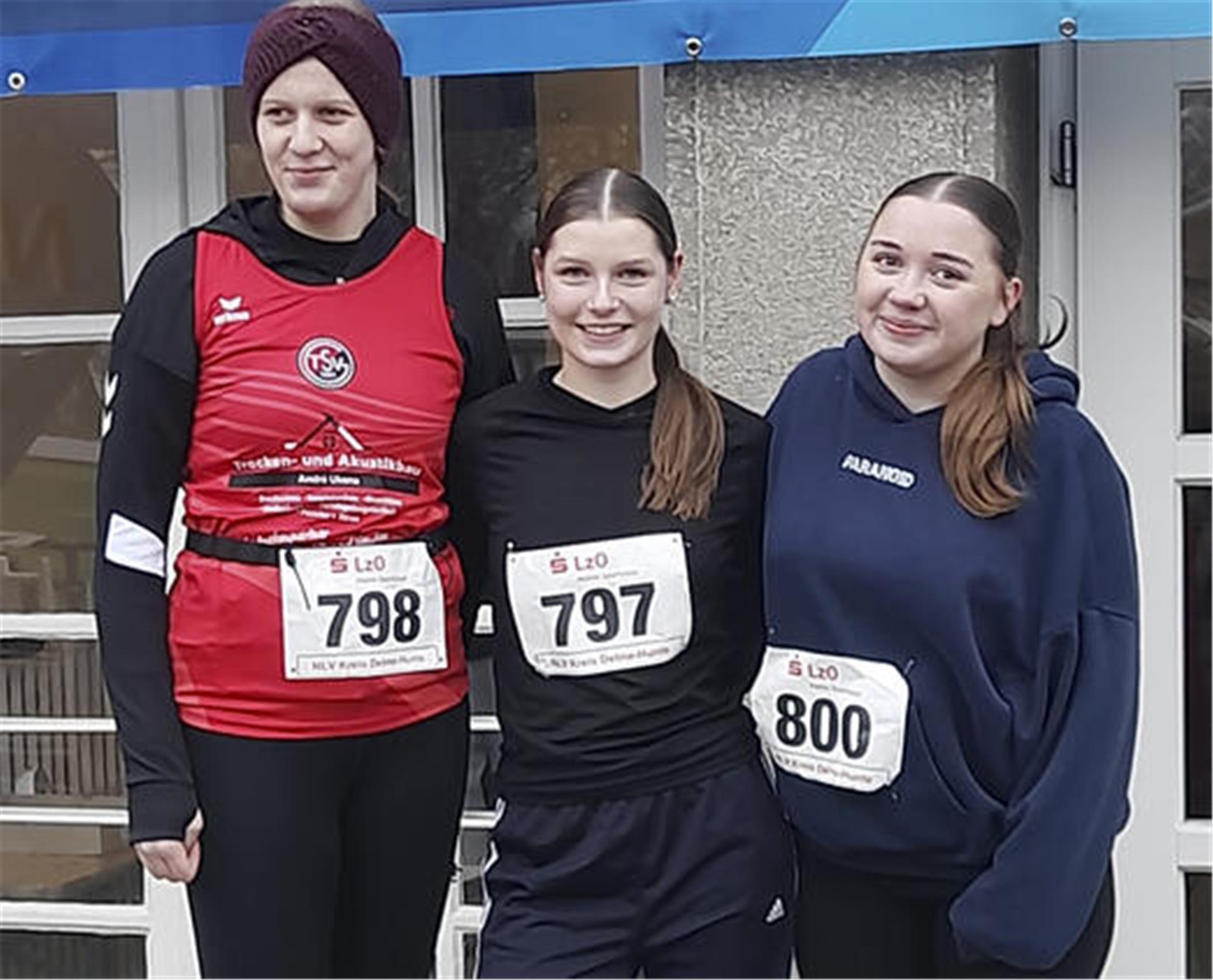 Werferinnen des TSV Gnarrenburg laufen bei Eiseskälte so richtig heiß Mia Bunger, Faye Bollmeyer und Sophia Offel glänzten für den TSV Gnarrenburg.
