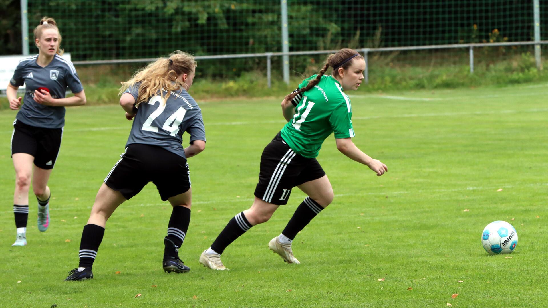 Milena van der Pütten unterstrich ihre Torjägerinnen-Qualitäten unter anderem mit einem Hattrick.