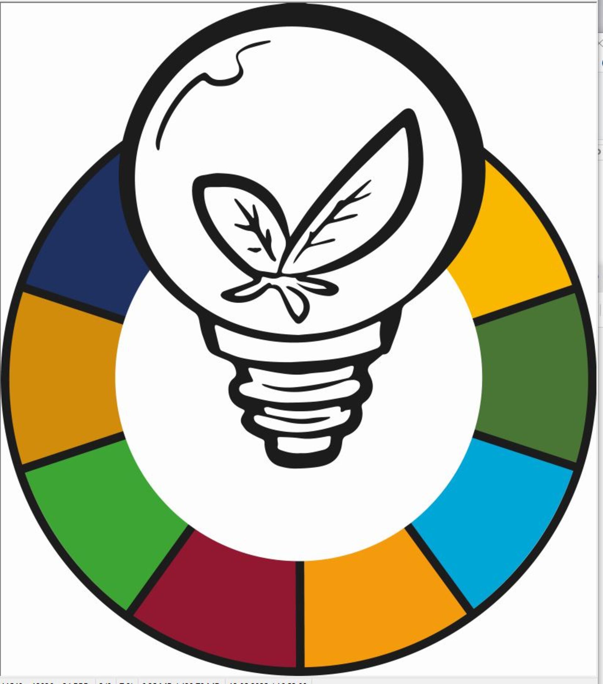 Mit diesem Logo wirbt die Volksbank für die Premiere des Nachhaltigkeitswettbewerbs.