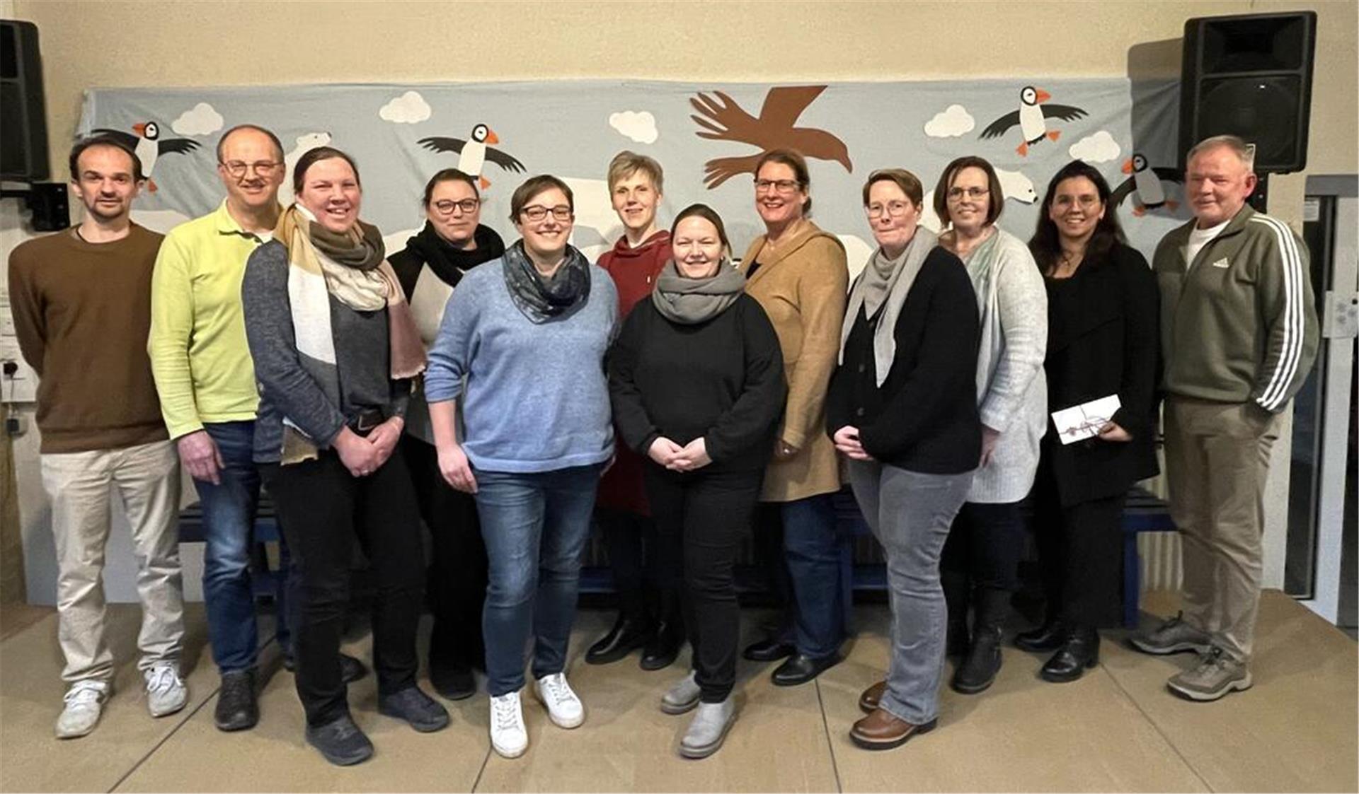 Mitglieder und Vorstand des Fördervereins der Grundschule Karlshöfen freuen sich auf „tolle neue Projekte in diesem Jahr“.