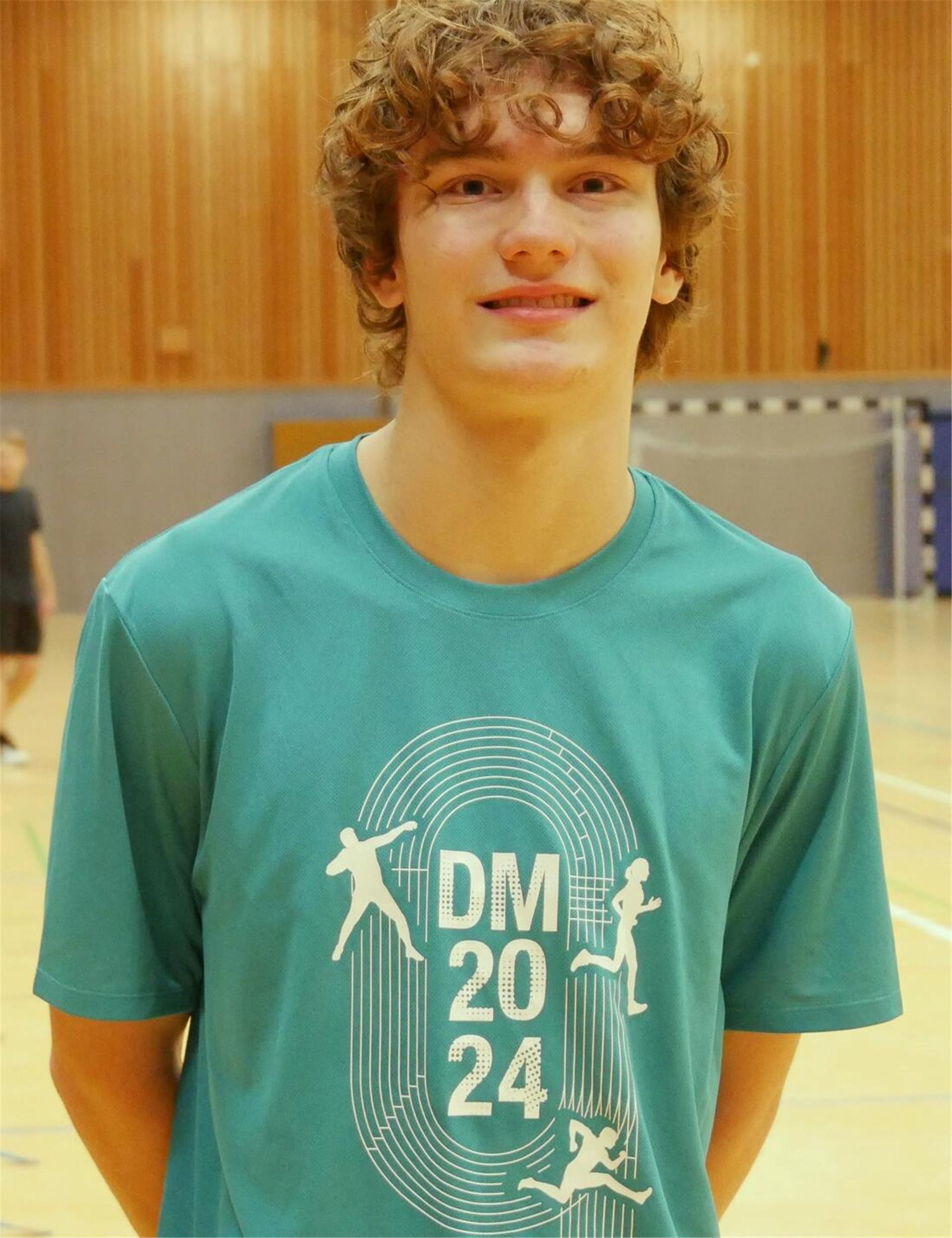 Laufen, springen, werfen - die Leichtathletik muss man ihm Blut haben Noah Meyer