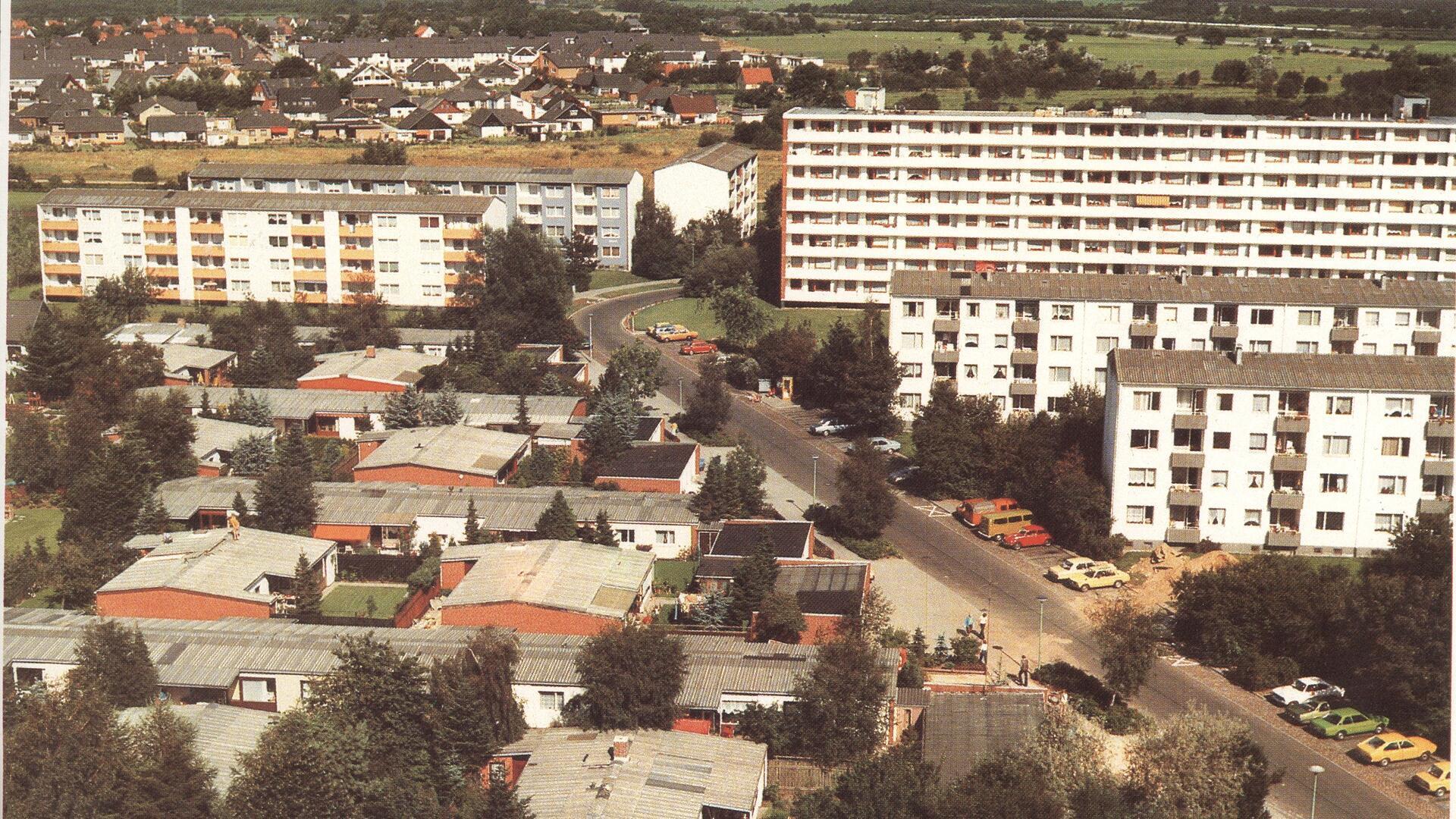 Rückbblick: So sah Leherheide-West in früheren Jahren aus. 