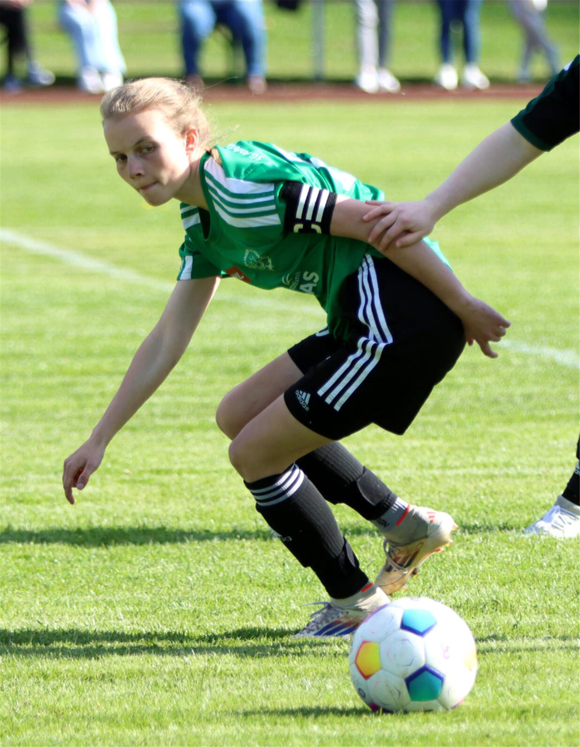 SG-Kapitänin Giuliana Zarske traf mit dem letzten Elfer zum5:3