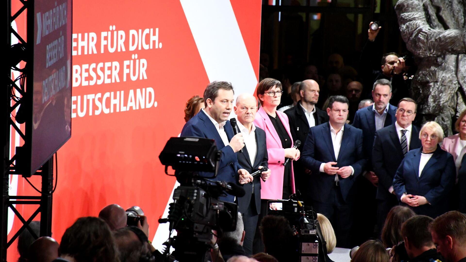 Die SPD-Führung nach der Bundestagswahl 2025