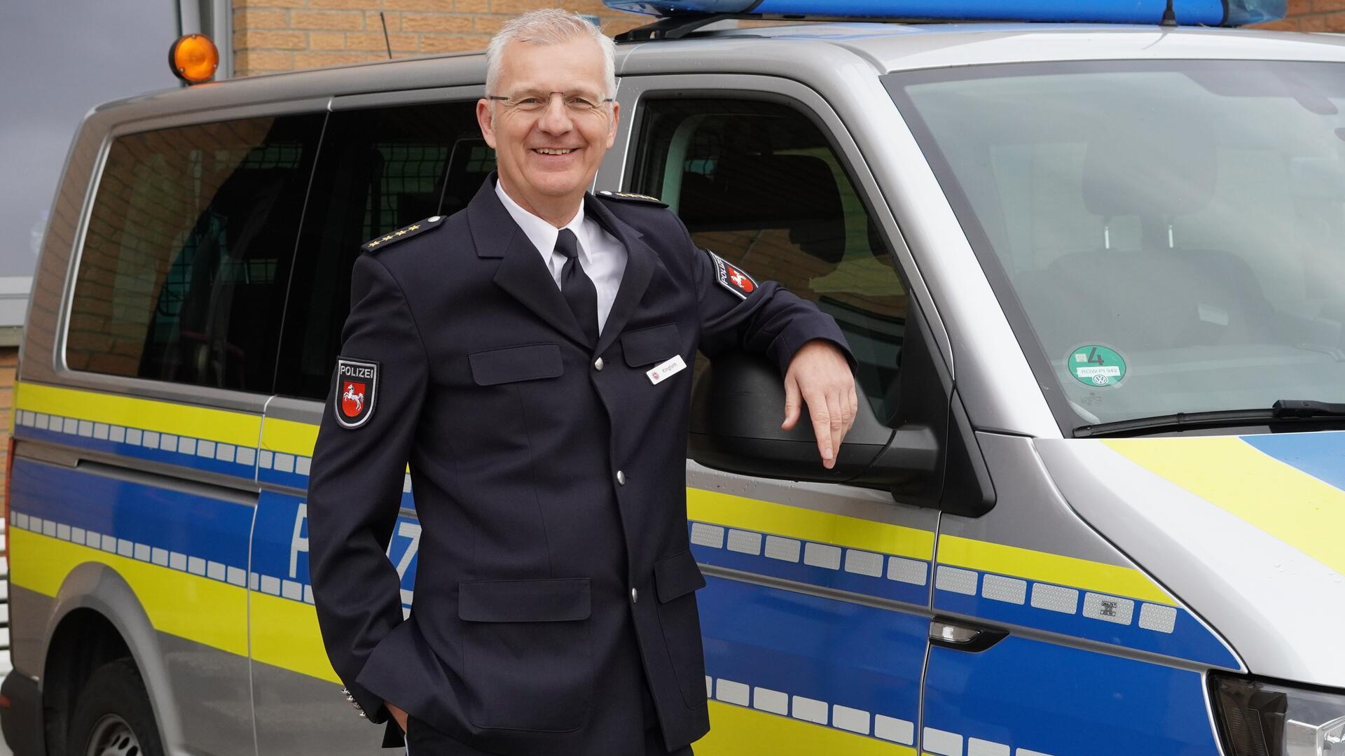 Seit dem 1. August leitet Polizeidirektor Dieter Klingforth die Polizeiinspektion des Landkreises Rotenburg.