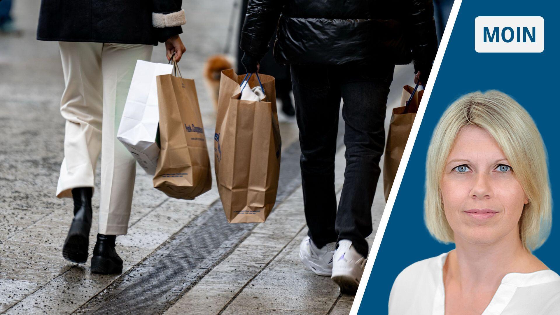 Shopping ist angenehm und macht Spaß, wenn die Mitmenschen freundlich sind.