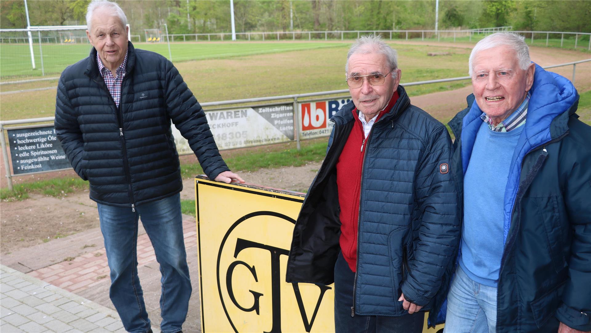 Sie sind seit über 75 Jahren im GTV: Für Reinhard Specht, Werner Döscher und Bernhard Grohbrügge war der Sport immer wichtig in ihrem Leben und hat ihnen auch viel zurückgegeben.