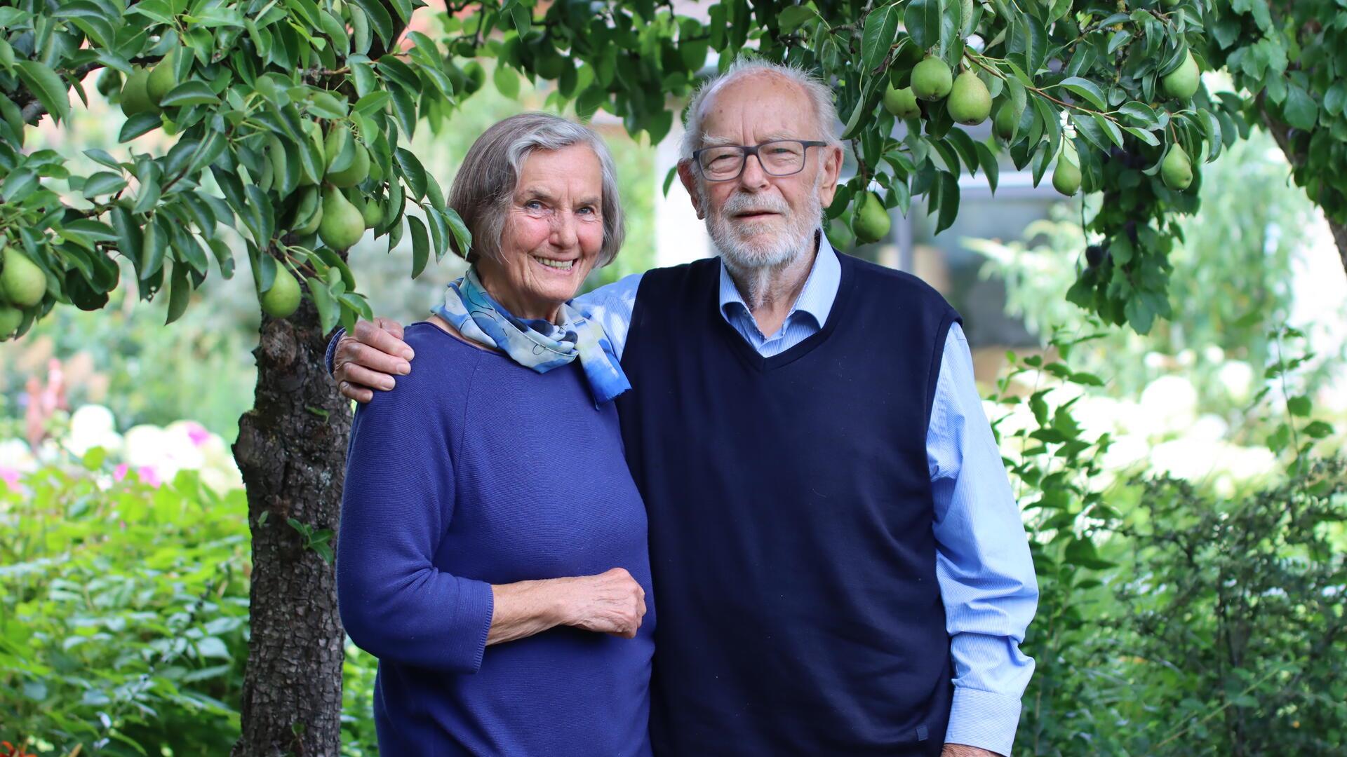 Sigrid und Cord Klee aus Tarmstedt feiern diamantene Hochzeit.