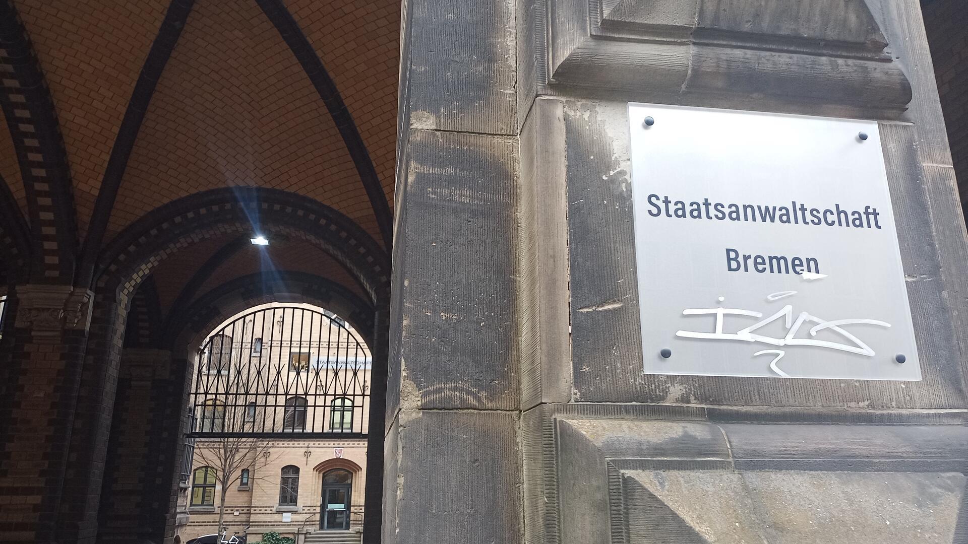 Staatsanwaltschaft in Bremen: Die Staatsanwälte gehen hier dem Vorwurf der Untreue nach. 