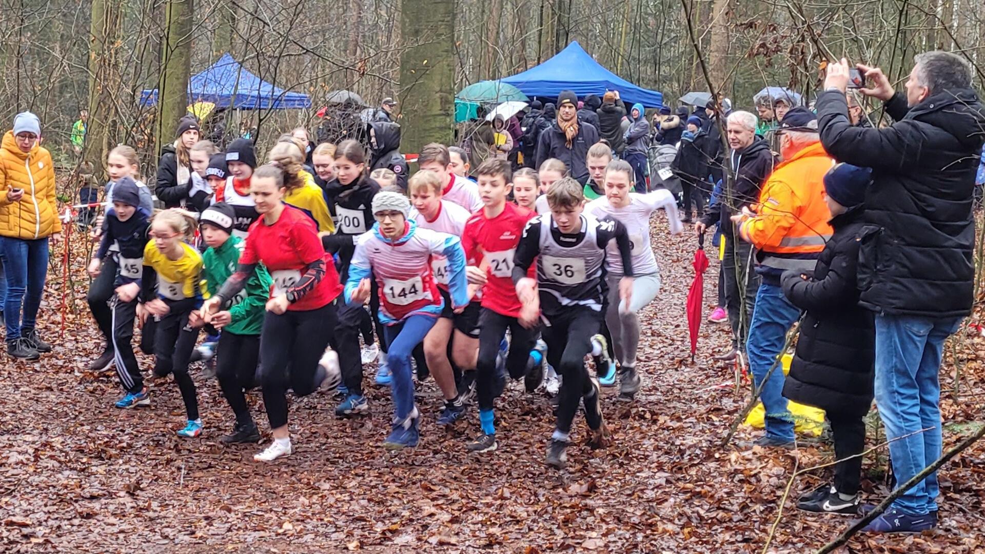 Start der U16 beim Oste-Cup im Vorjahr.