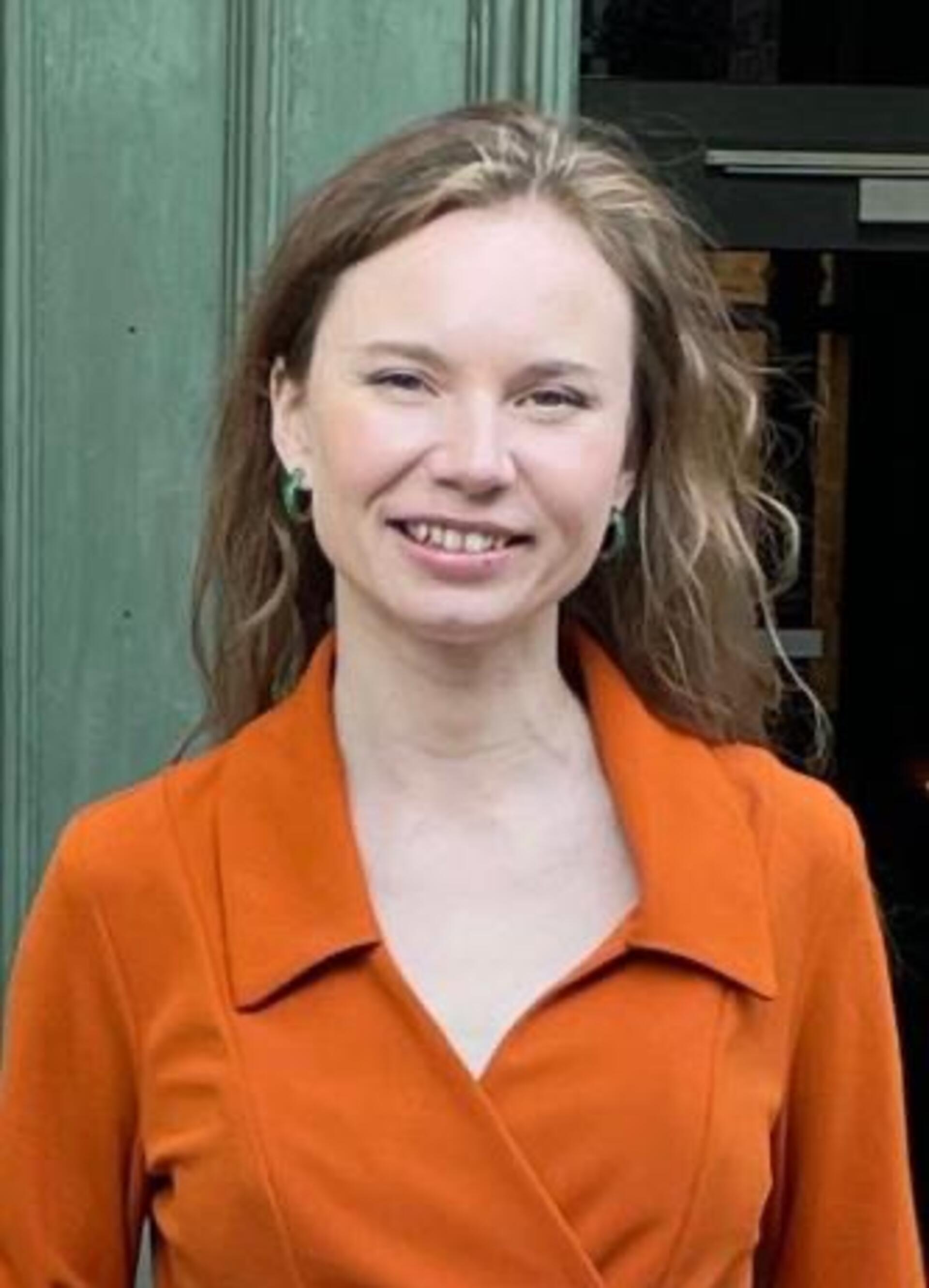 Stasya Zubova, Leiterin des Malstudios „Freie Vögel“.